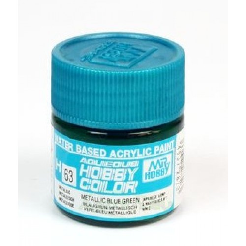Mr Hobby Aqueous color H-063 Metallic Blue Green